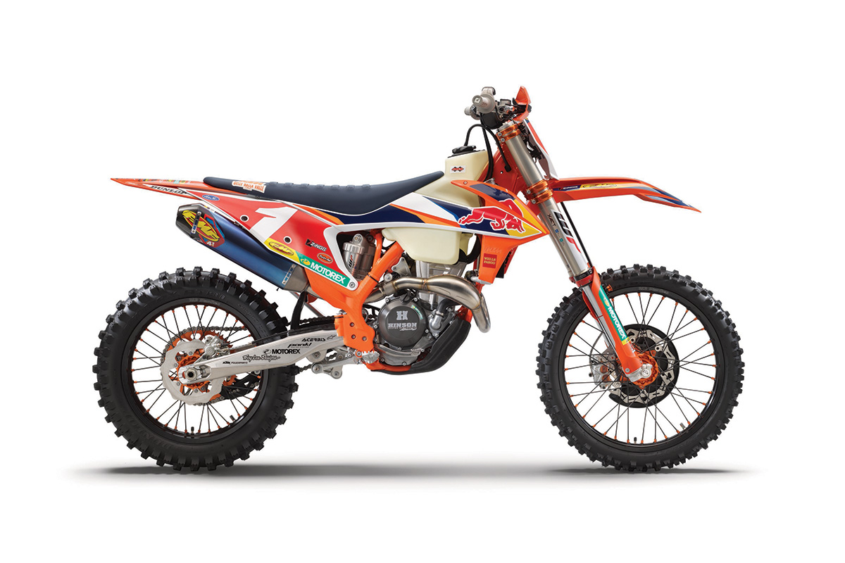 First look: KTM 350 XC-F Kailub Russell special edition
