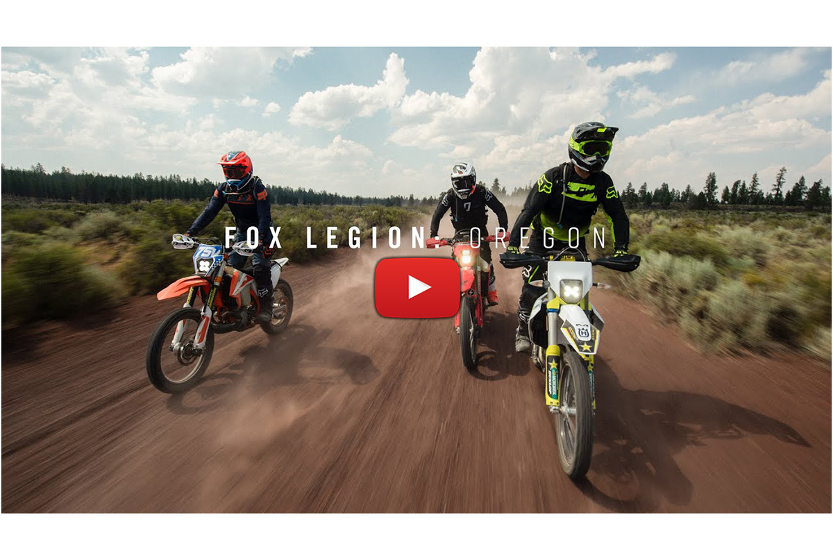 Fox Racing crew hitting North to Bend trails in Oregon