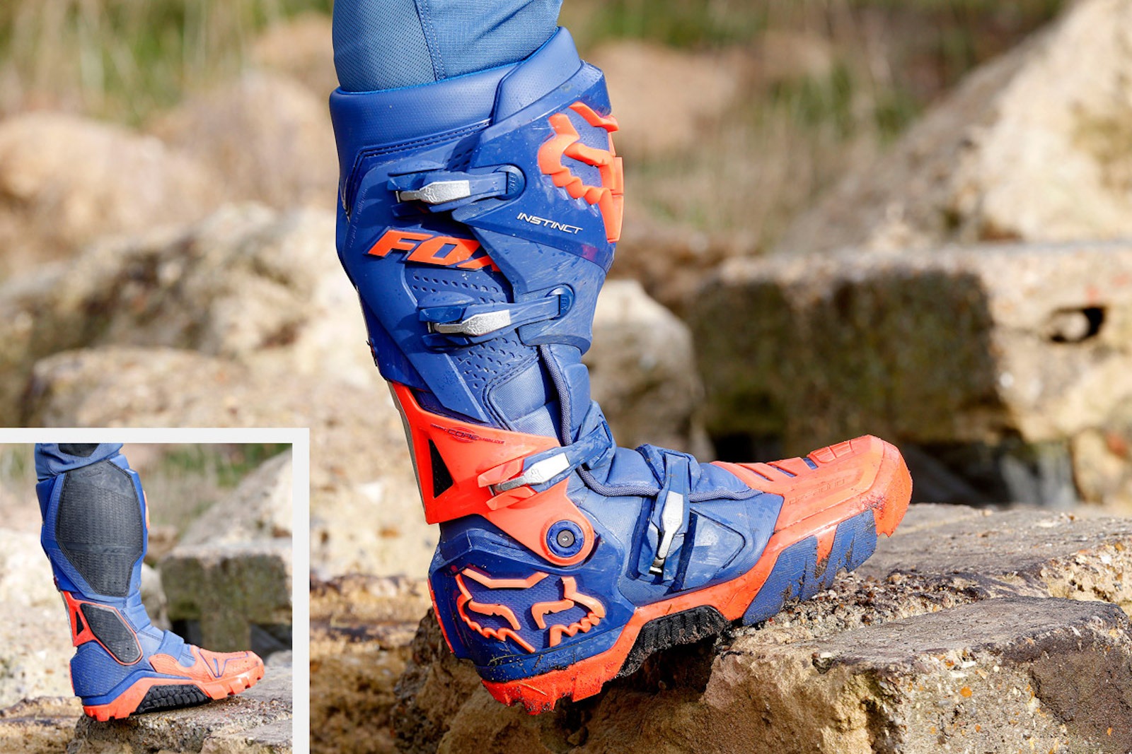 Botas MX/Enduro Fox INSTINCT OFF ROAD BOOT Botas MX/Enduro Fox INSTINCT OFF  ROAD BOOT aaaa