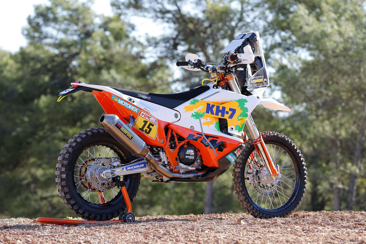 Bikes Of The 18 Dakar Rally