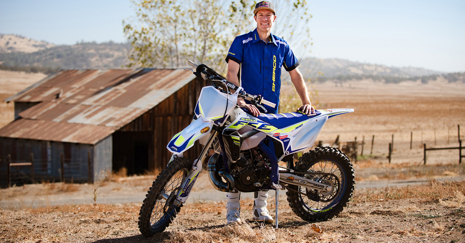 Cody Webb signs for FactoryONE Sherco 