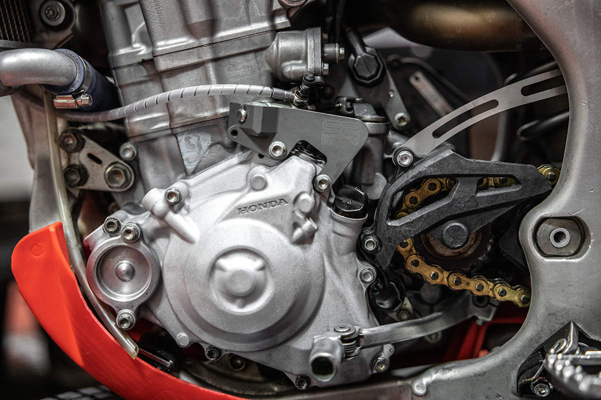 Spotted: Honda CRF450 hydraulic clutch – S2 Motorsport upgrade 