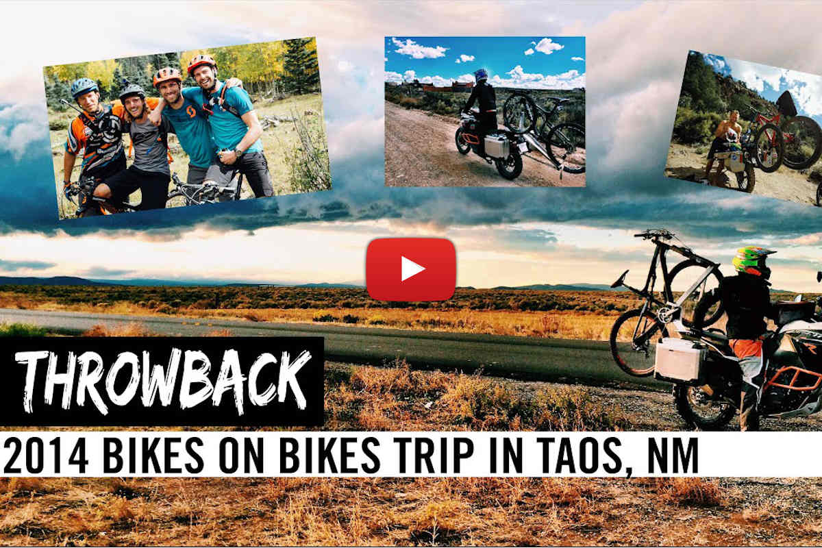 Bikes on bikes adventure and MTB freeriding trip with Gnarly Routes 