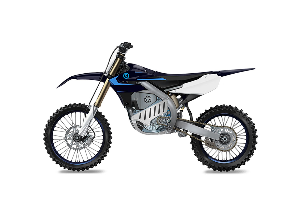 First look Yamaha YZ250F electric prototype