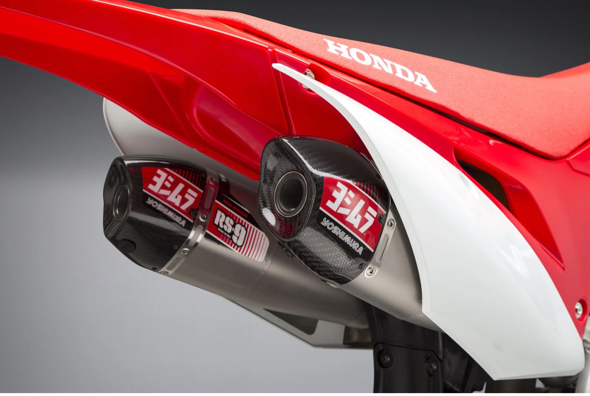 New Yoshimura RS-9T, RS-12 and RS-4 off-road exhausts