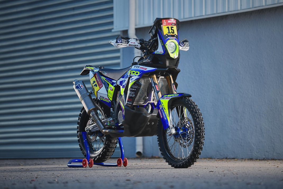 Yamaha wr450f Дакар