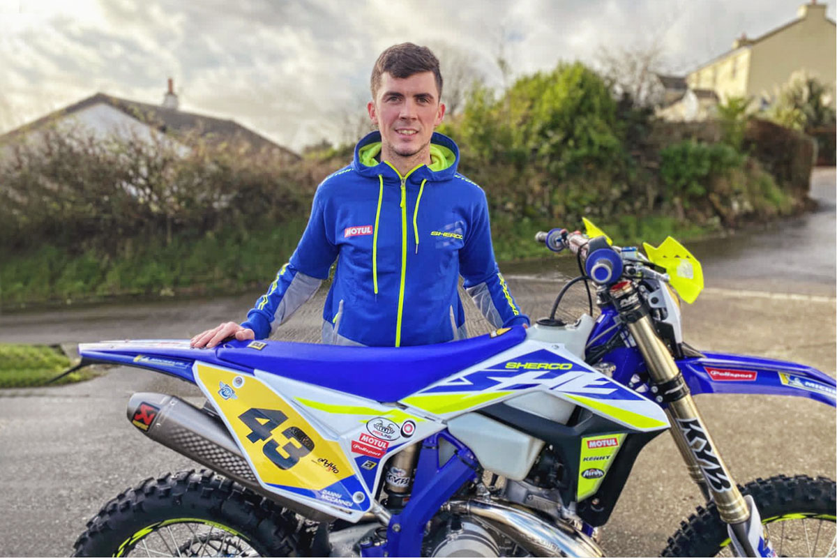 Danny McCanney signs with Sherco Factory Racing for 2021 season