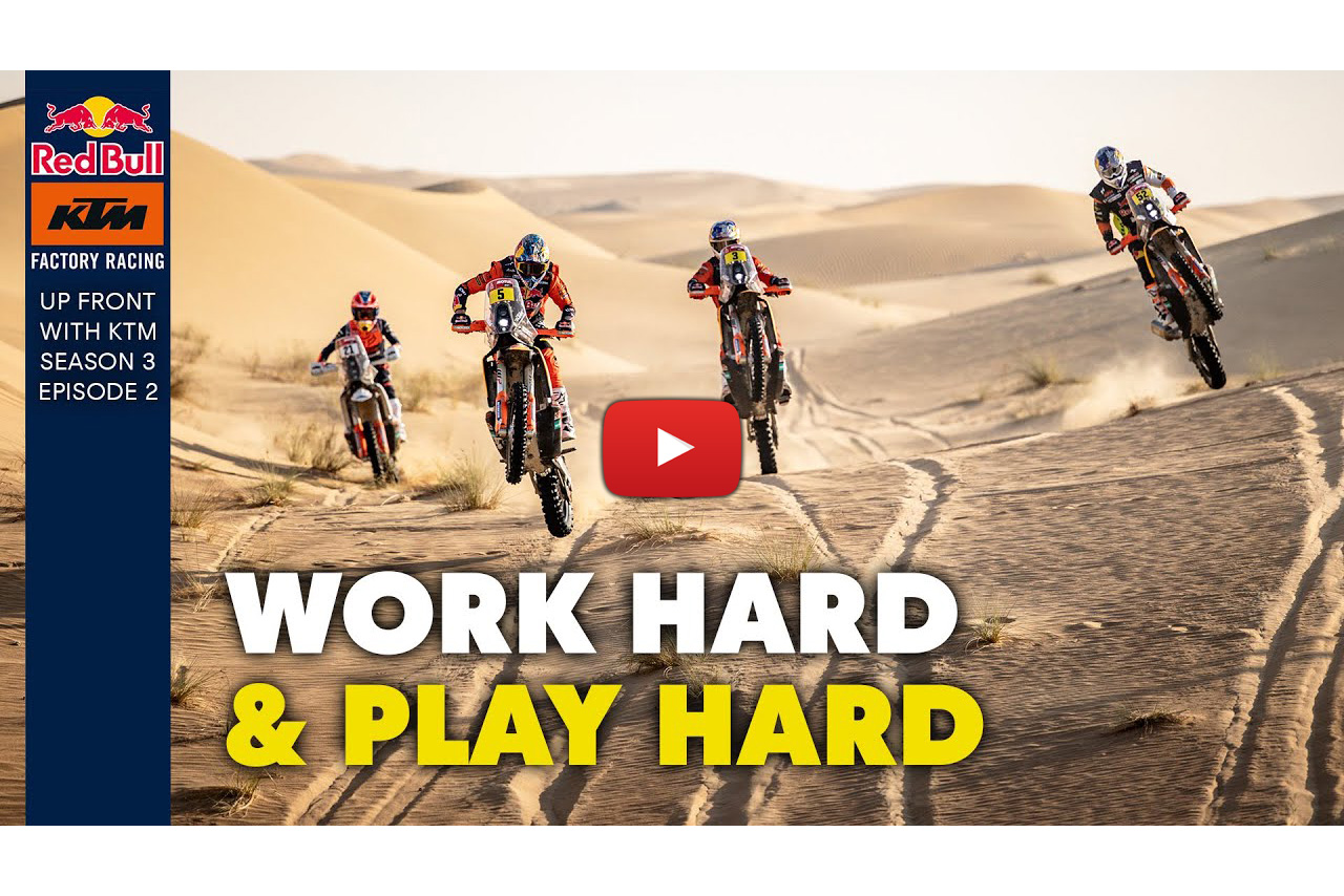 Preparándose con el KTM Rally Team – Ep. 2, el entrenamiento