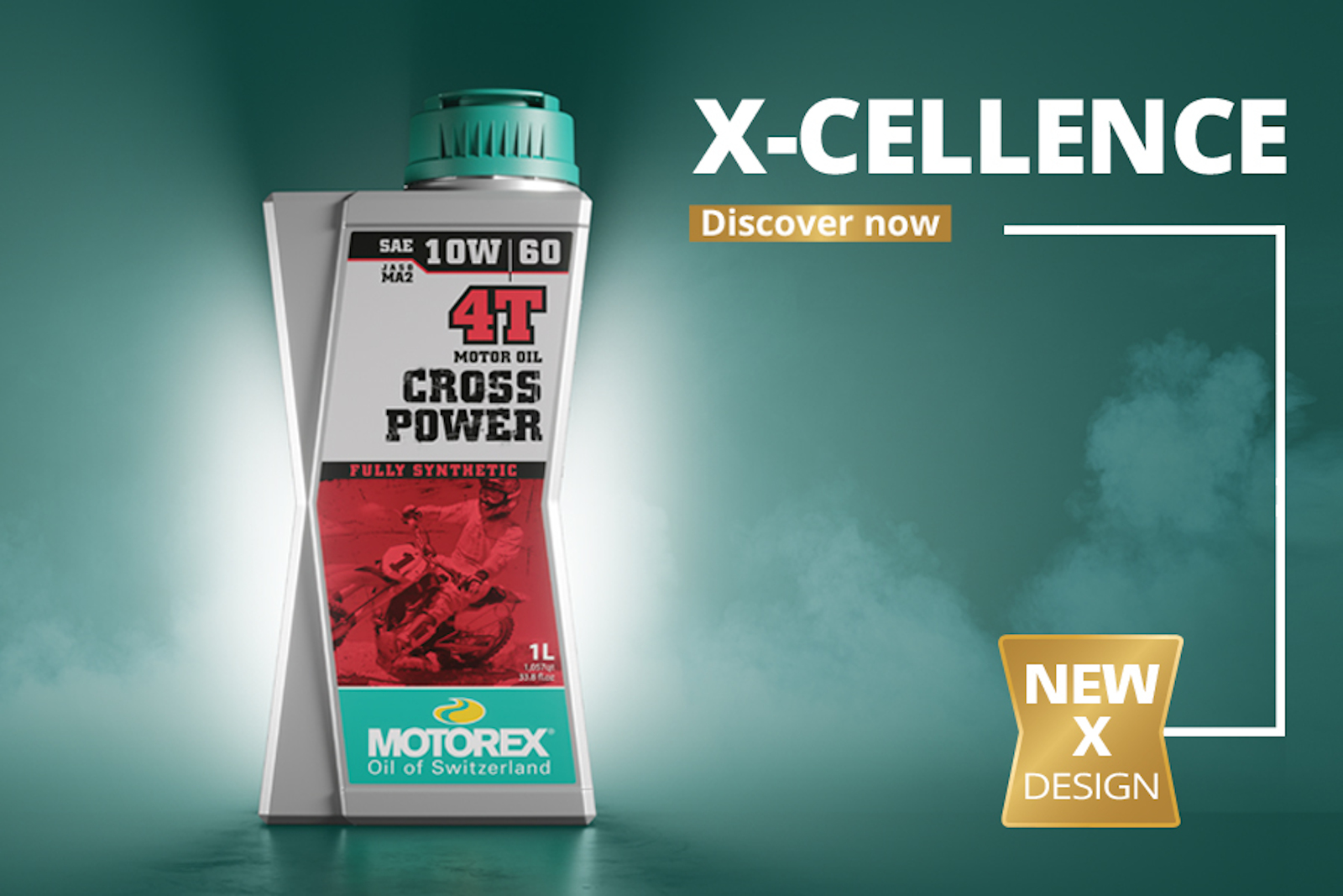 Motorex presents new 1-litre X-shaped bottle