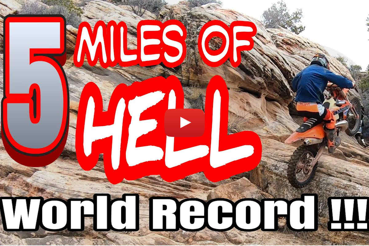 POV: Ryan Wells – 5 Miles of Hell record, 39 minutos 