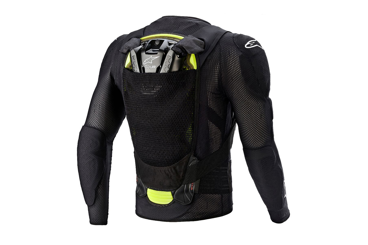 Chaleco Airbag Marca Shiro Profesional para Motocicleta, Chaleco Airbag con  Tira Reflectante para Motocross, Chaqueta Airbag Mot