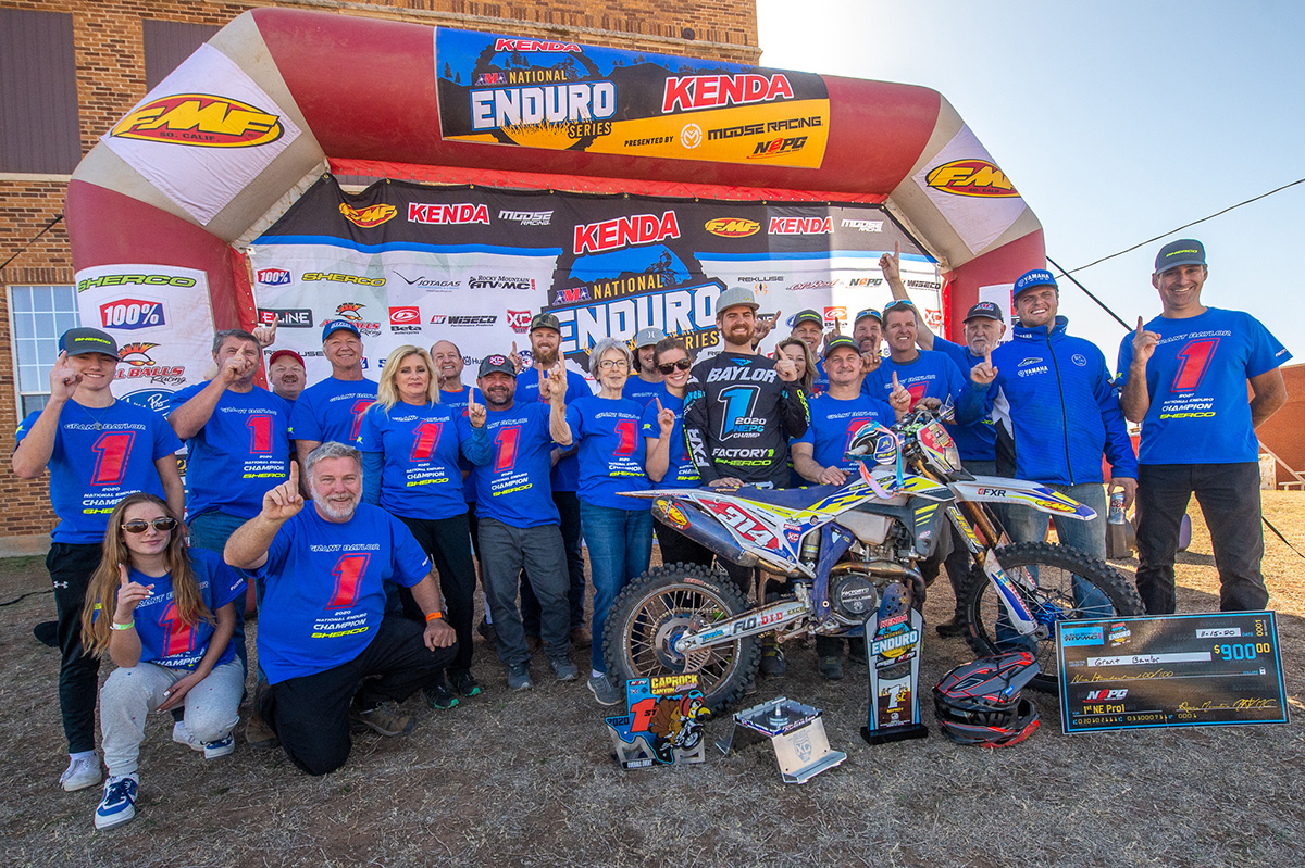 National Enduro: Caprock Canyon win seals NEPG Championship in style for Grant Baylor