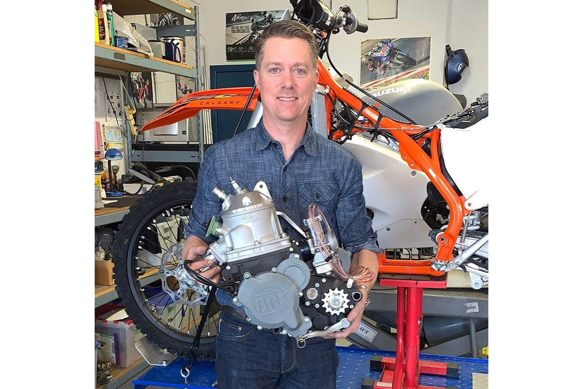 Spotted: BRC Racing 500cc two-stroke KTM