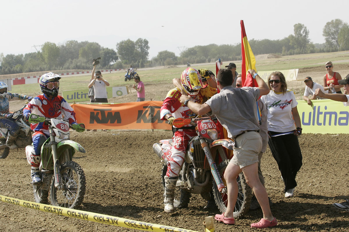 ISDE history: Six Days in Serres 2008 with Ivan Cervantes