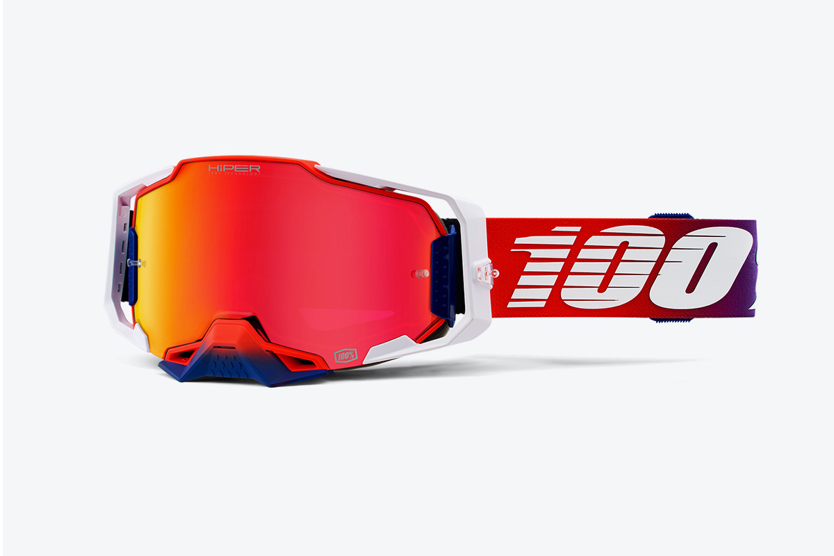 Gafas Motocross 100% Accuri 2 Red - Rojo Espejo