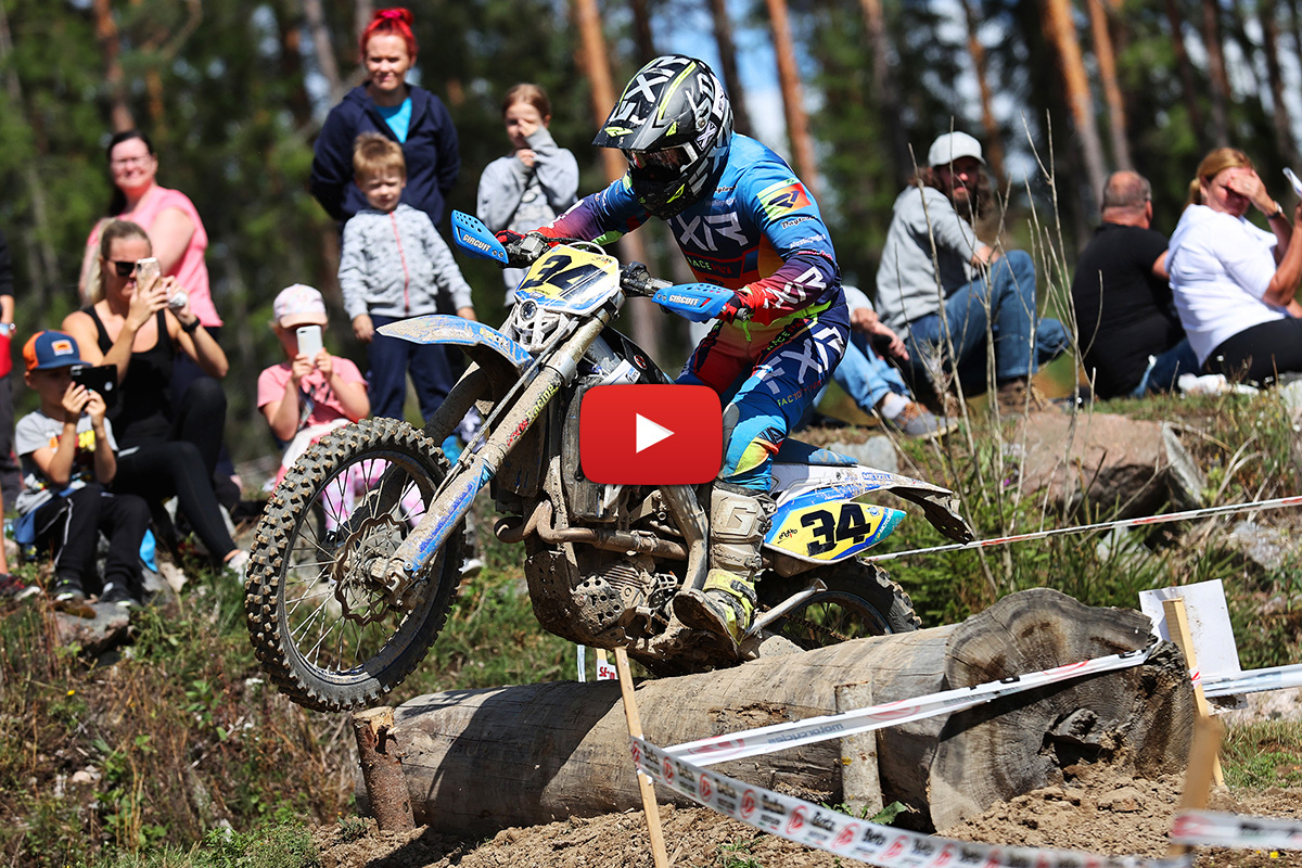 Video highlights from 2021 Finnish Enduro Championship round five in Sipoo