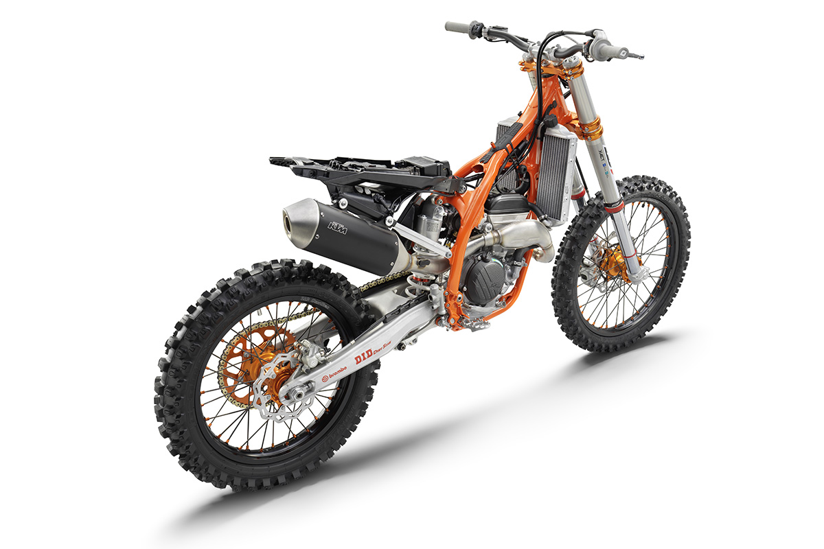 Are these the 2023 KTM EXC-F four-strokes?