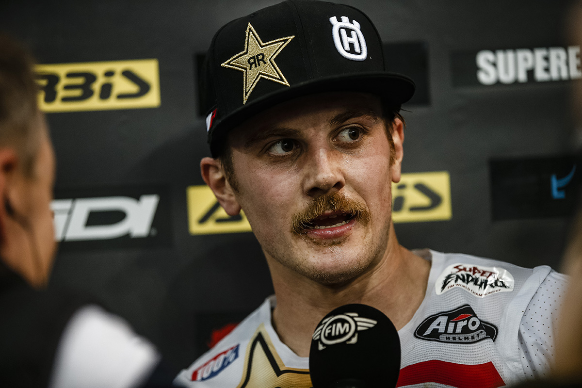 “I was smiling, living for the moment...those times are few and far between” Billy Bolt interview (incl. POV onboard SuperEnduro practice)