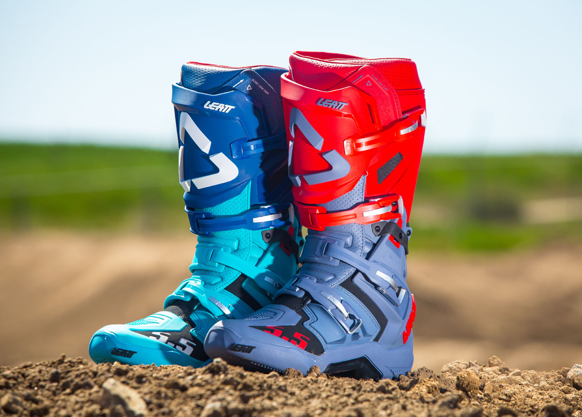 First look: 2022 Leatt 5.5 &4.5 enduro boot collections