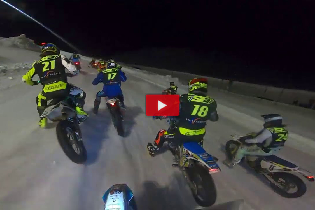 Ice ‘Gladiators’ Onboard – Enduro in the snow gets hectic!