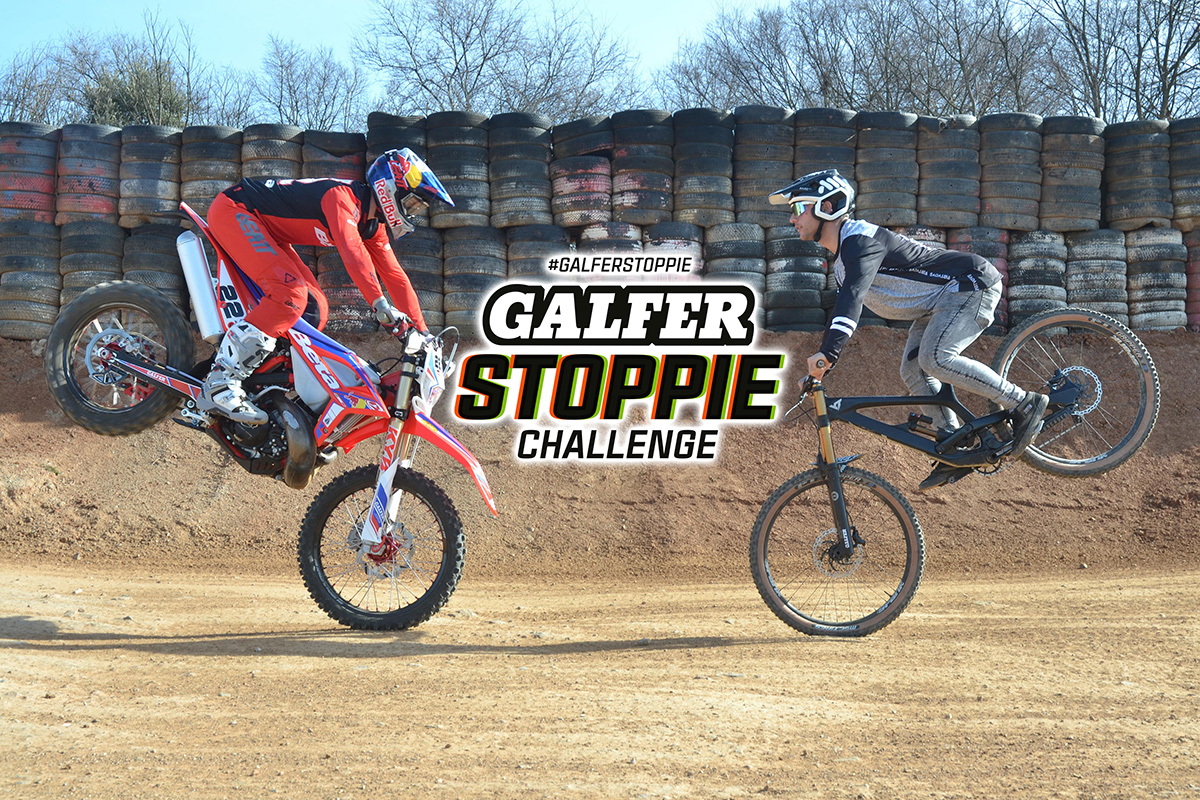 Take the #GALFERSTOPPIE Challenge – win new brake parts for your bike