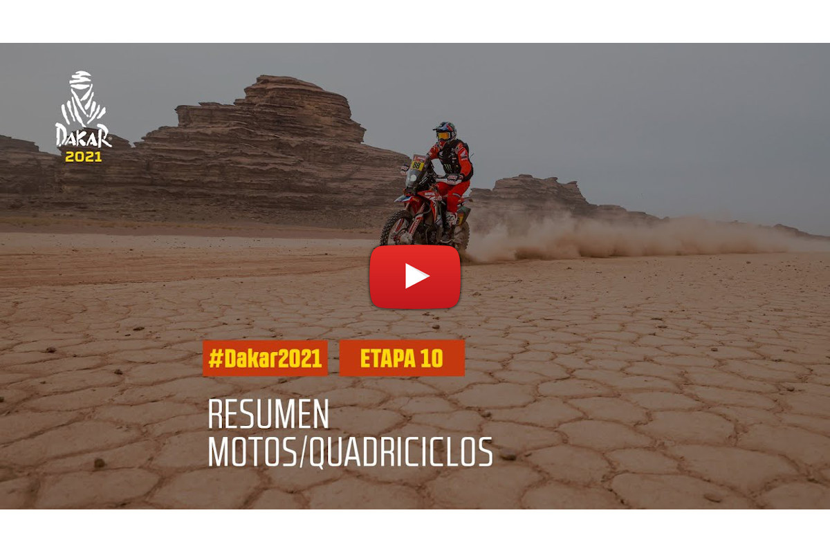 Rally Dakar 2021: los mejores momentos de la 10ª etapa – clase maestra de Brabec