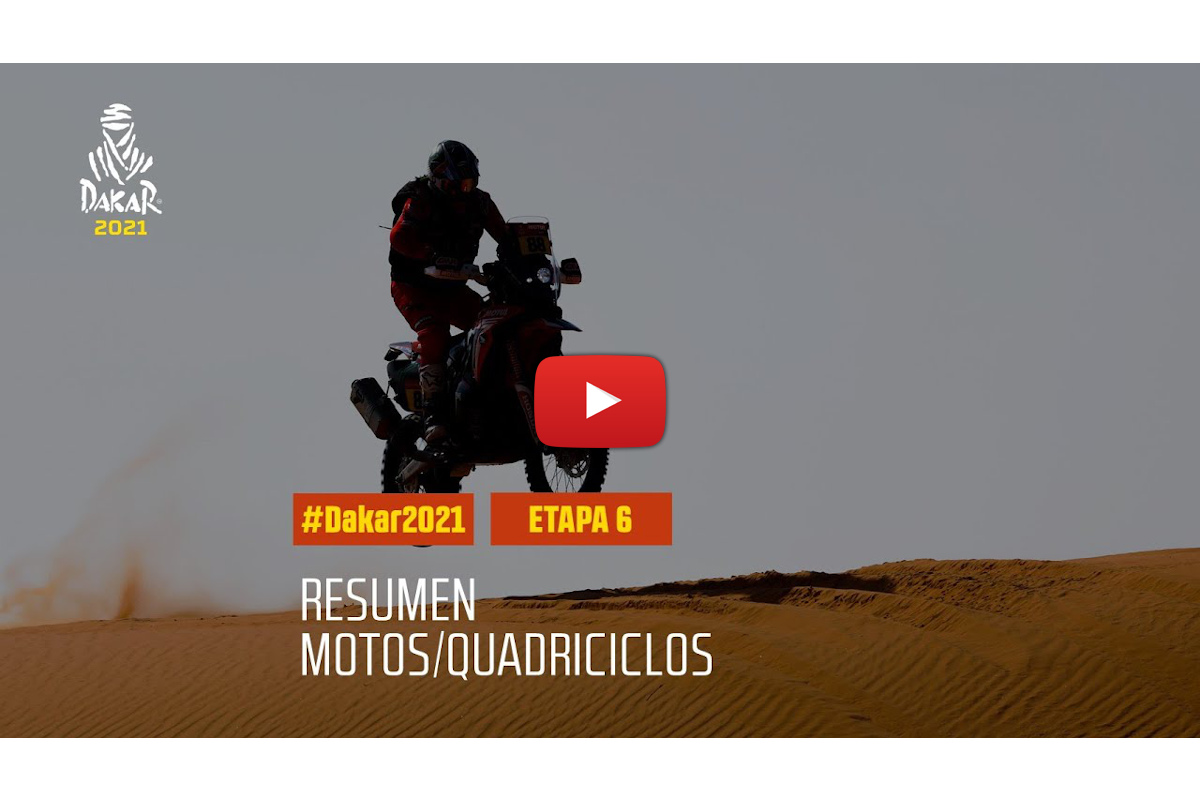 Rally Dakar 2021: mejore momentos 6ª etapa – empieza la batalla KTM/Honda