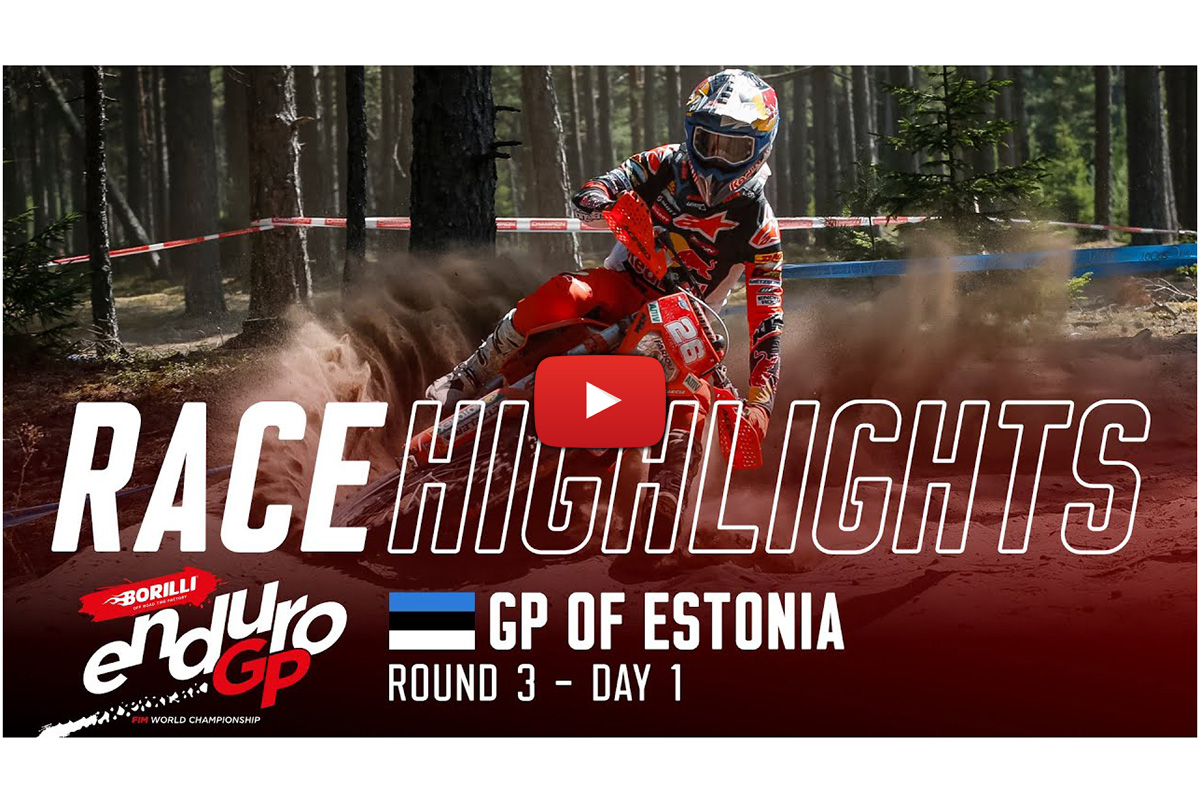 EnduroGP video highlights from Day 1 in Estonia GP