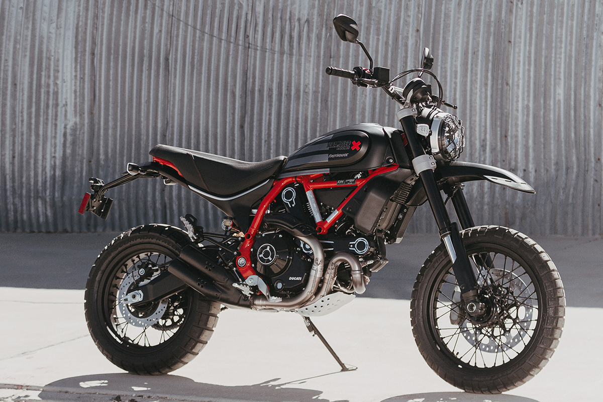 First Look Ducati S Limited Edition Fasthouse Desert Sled Scrambler