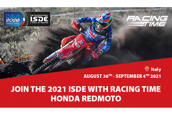 Packs de asistencia y alquiler para los ISDE 2021 de RedMoto Honda