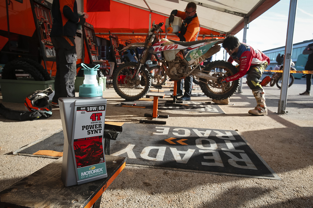 KTM service and bike rental support for ISDE Italy 2021