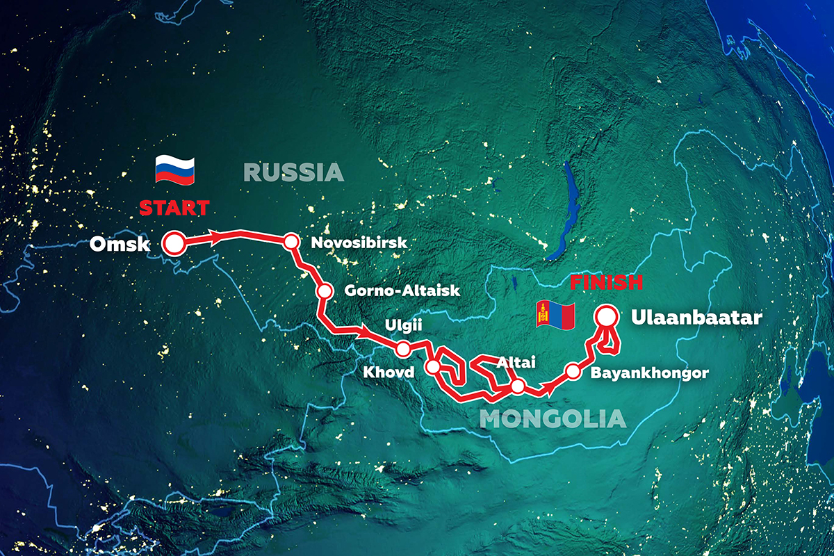 Silk Way Rally 2021: Revelados los detalles de la ruta de Rusia a Mongolia
