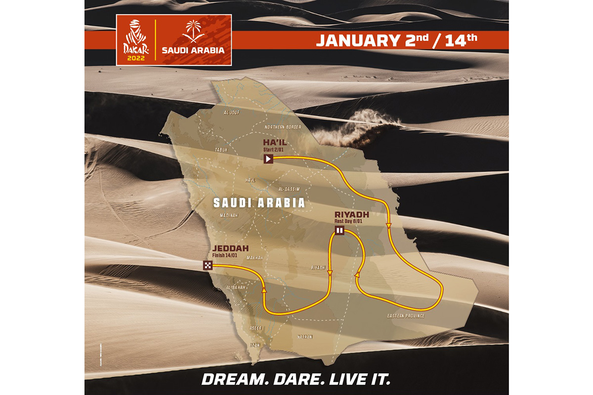 2022 Dakar Rally: first event details revealed for Saudi Arabia next year