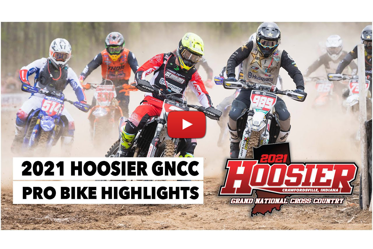 2021 Hoosier GNCC – Pro Bike Highlights from Rnd 6
