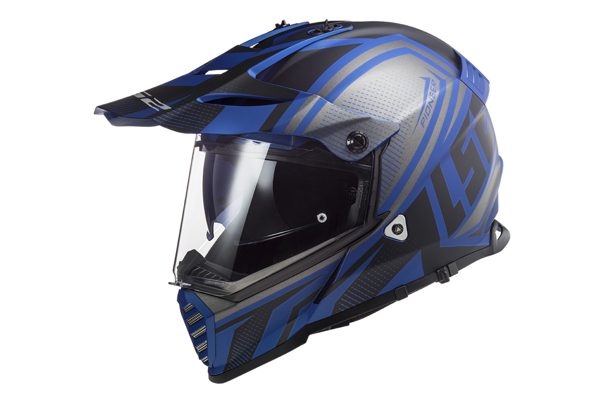 First look: 2021 LS2 Pioneer Adventure dual-sport helmet