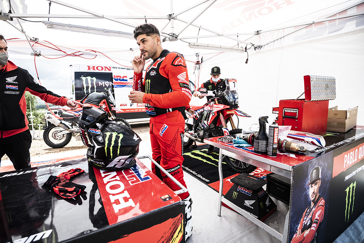 Pablo Quintanilla signs with Monster Energy Honda Rally Team