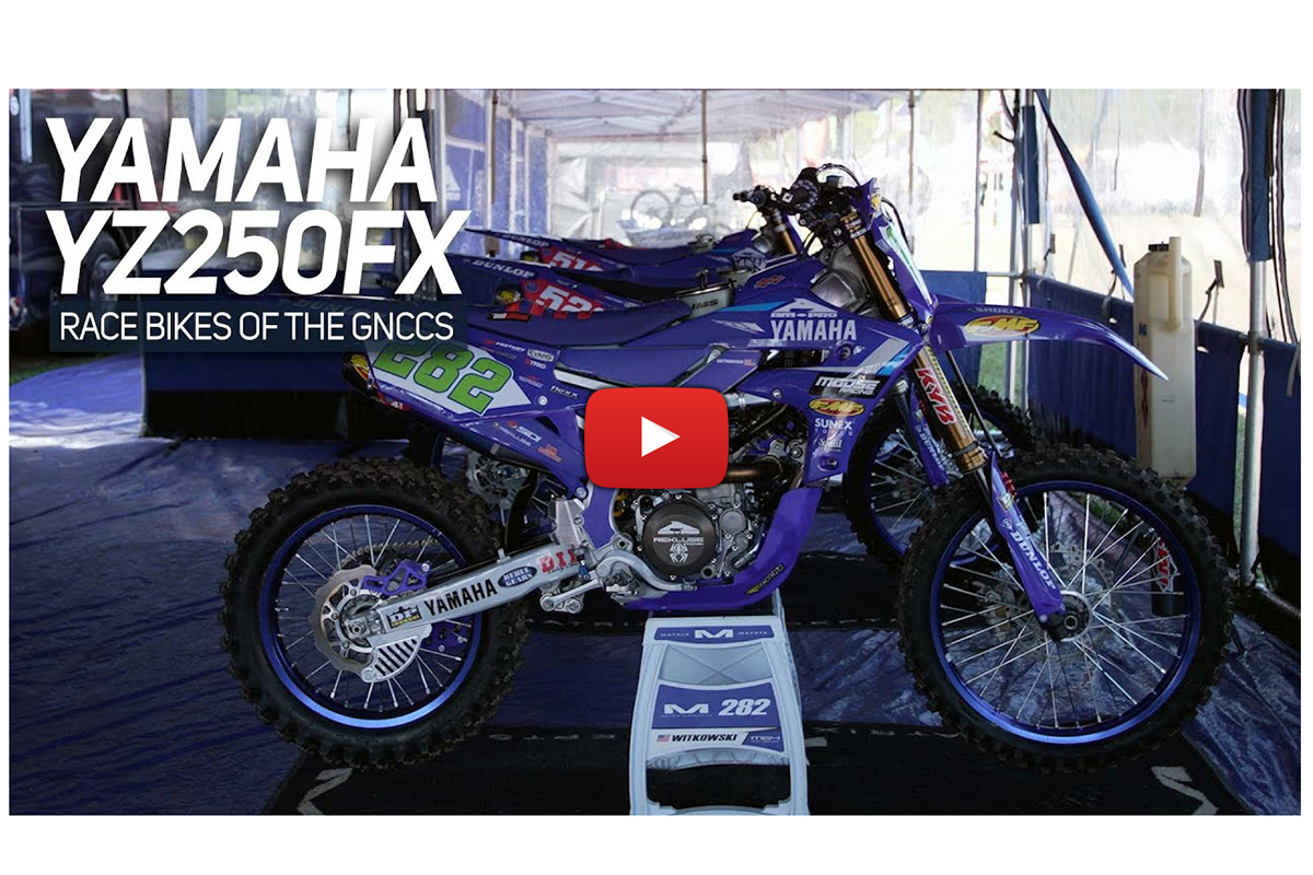 Pro Bike video: Mike Witkowski’s Yamaha YZ250FX GNCC race bike