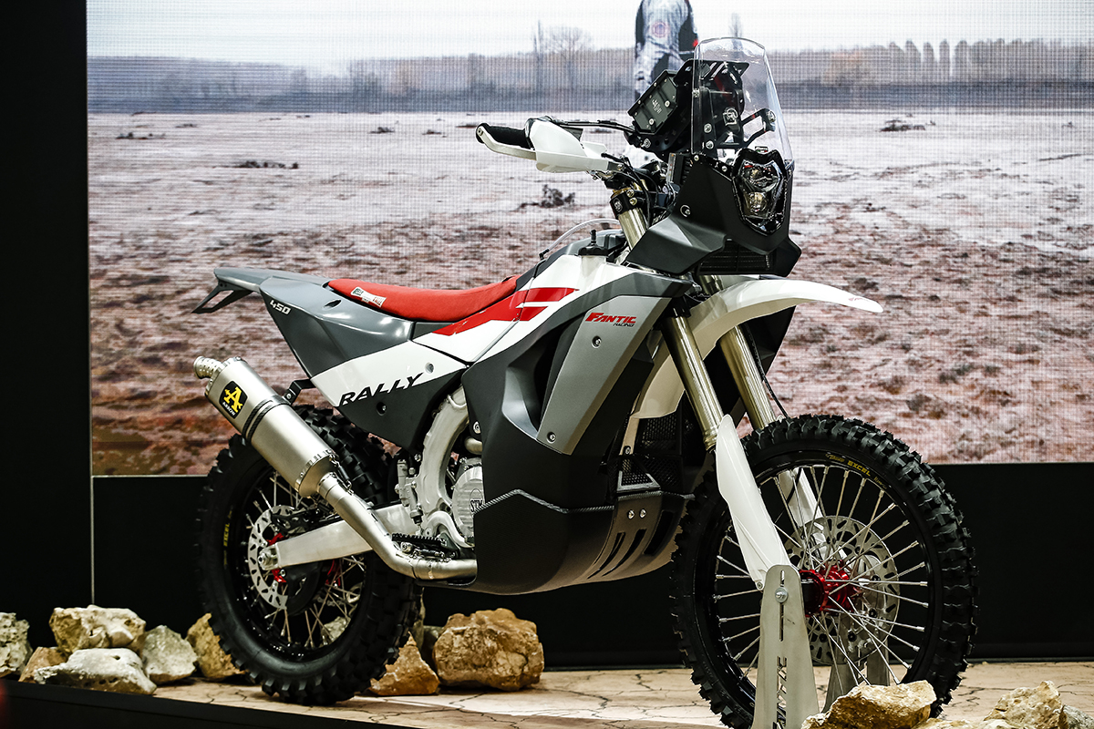 First Look: Fantic’s New XEF 450 Rally bike
