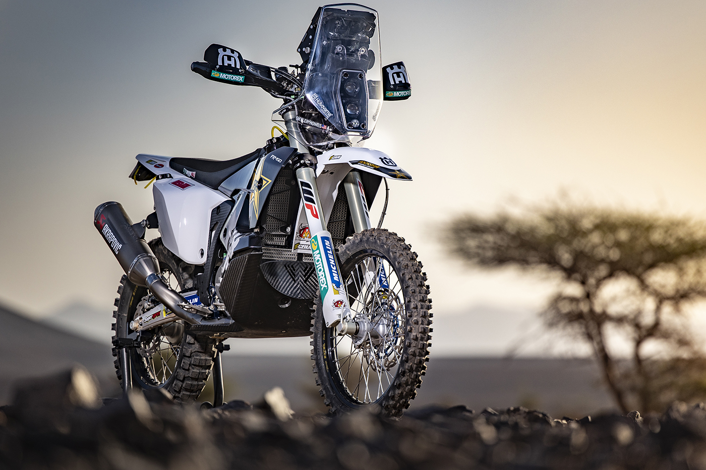 First look: all-new Husqvarna FR450 Rally ready for Dakar 2022