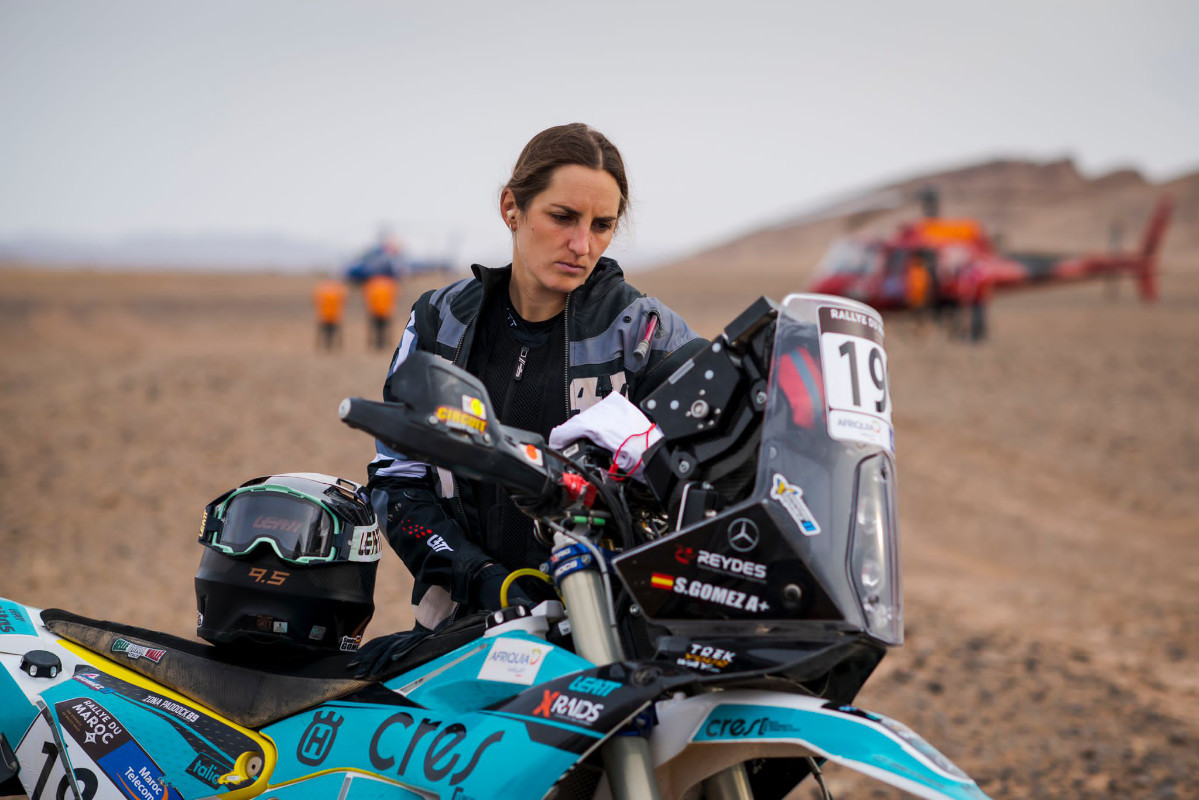 Sandra Gómez: “Todo el mundo que ha visto el Dakar se ha dicho: ‘¡yo quiero estar allí alguna vez!’’”