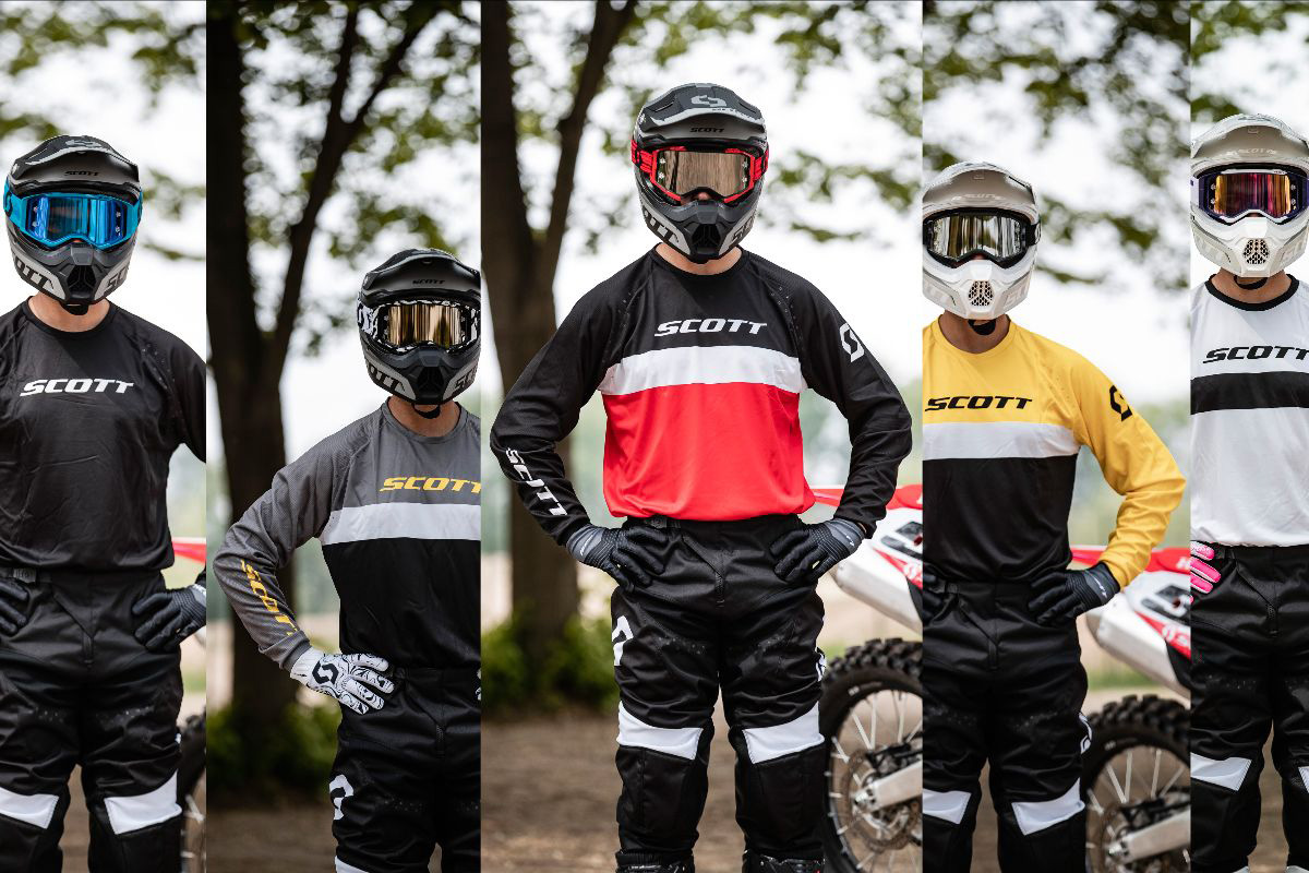 2020 Scott furia WFS roll-off Motocross MX Enduro Gafas-Naranja/Negro 