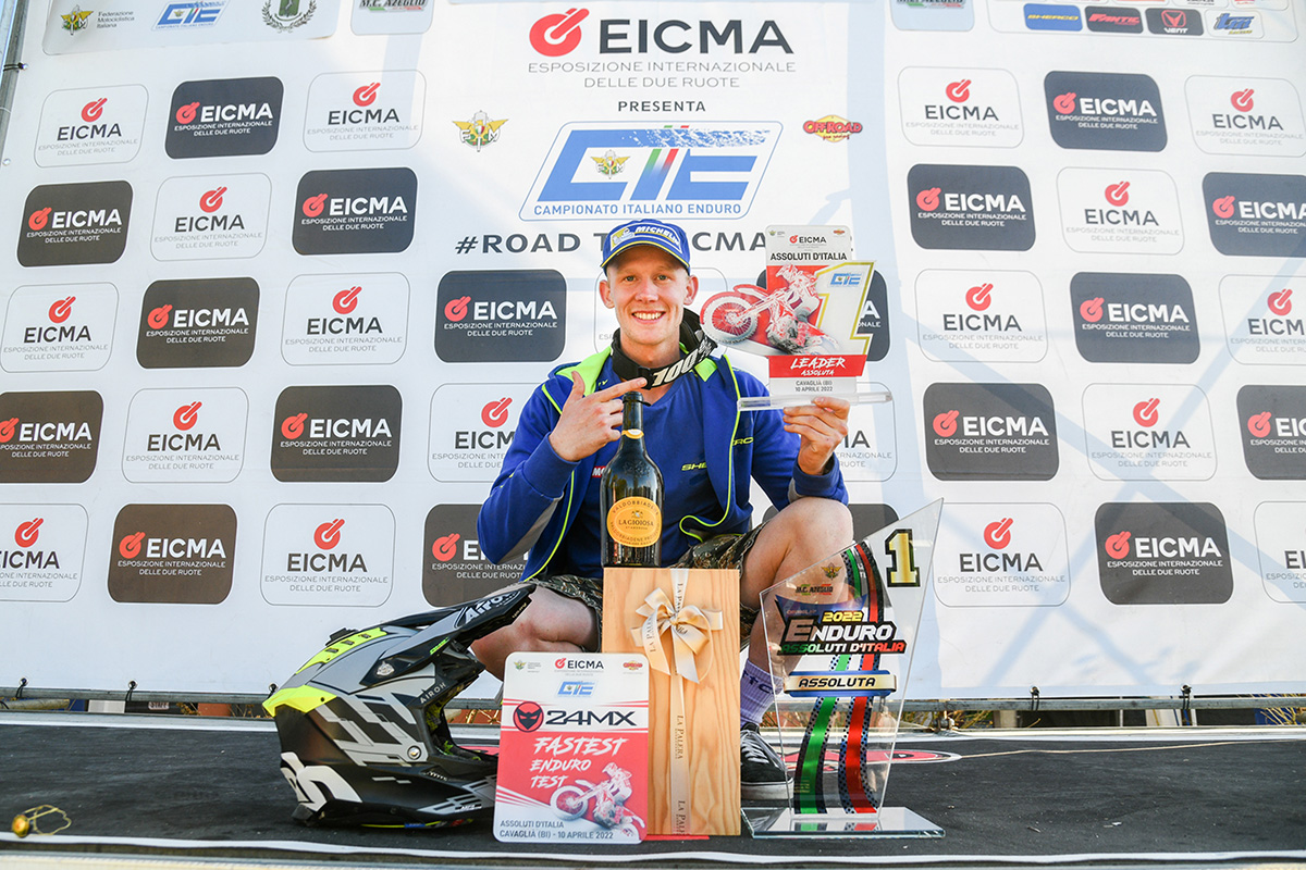 Italian Enduro Championship: Hamish Macdonald victorious at round 3