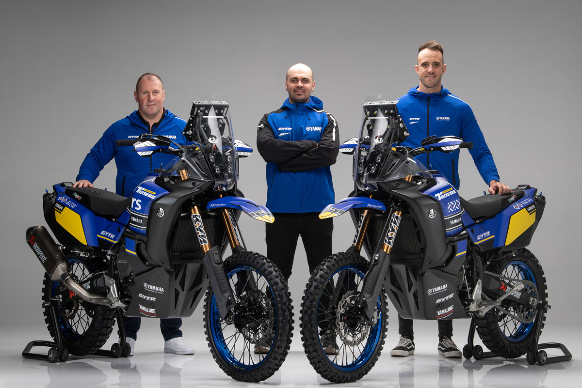 Pol Tarrés y Alessandro Botturi competirán con el nuevo Yamaha Ténéré World Raid Team en el Africa Eco Race 2022