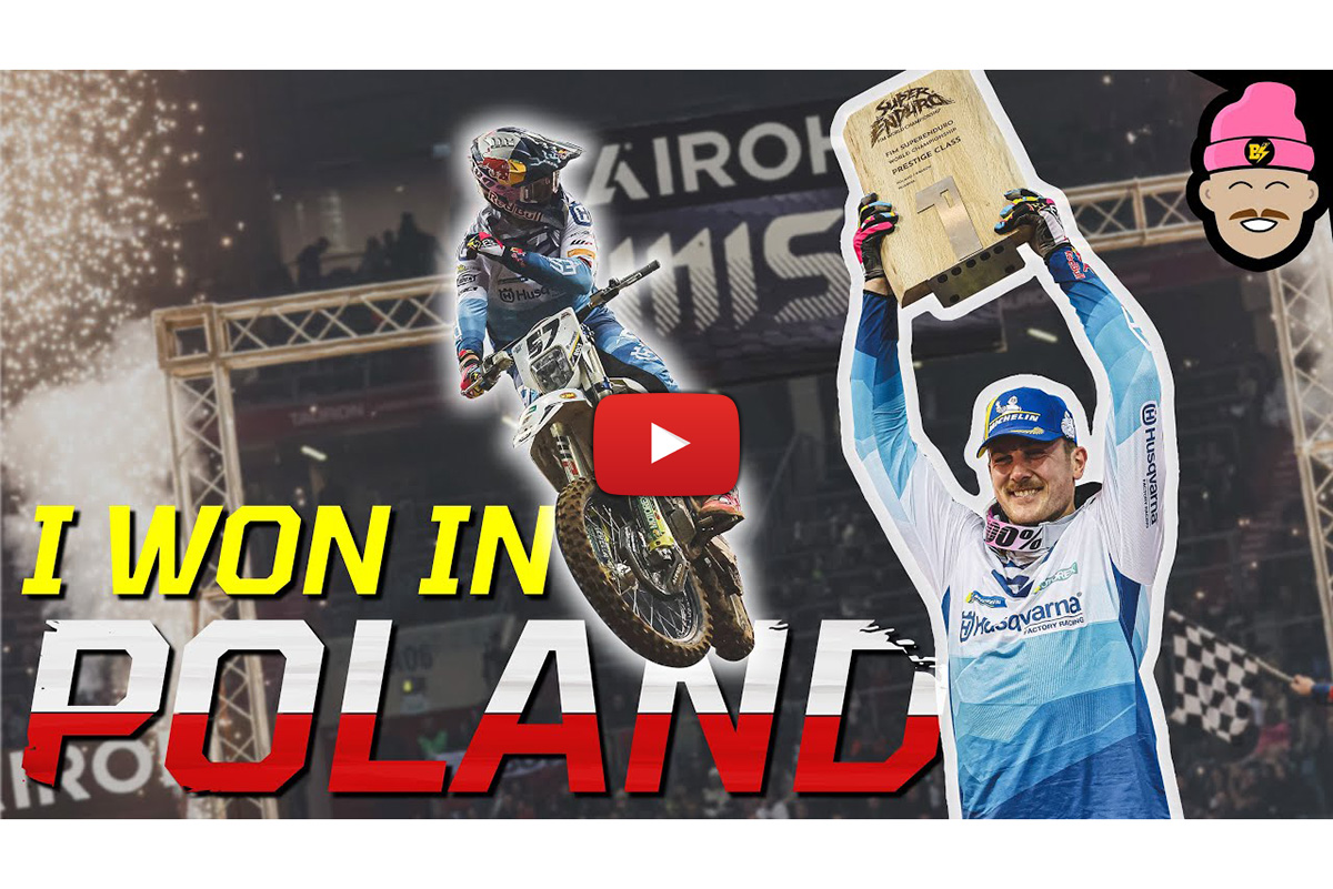 Billy Bolt’s Vlog: SuperEnduro round one – back with a bang
