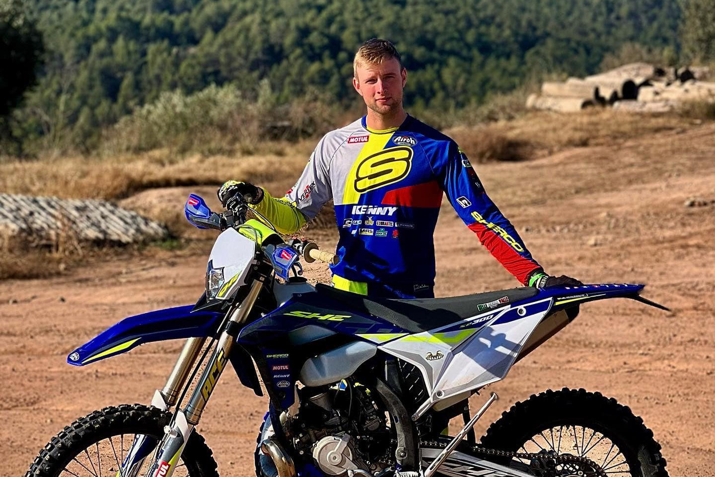 Former TrialGP rider Dan Peace switches to Hard Enduro with Eurotek Sherco