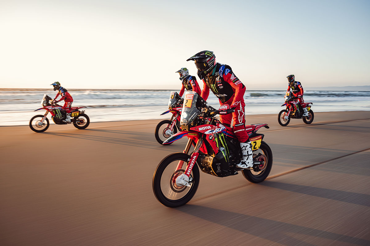First look: Monster Energy Honda Team for Dakar Rally 2023