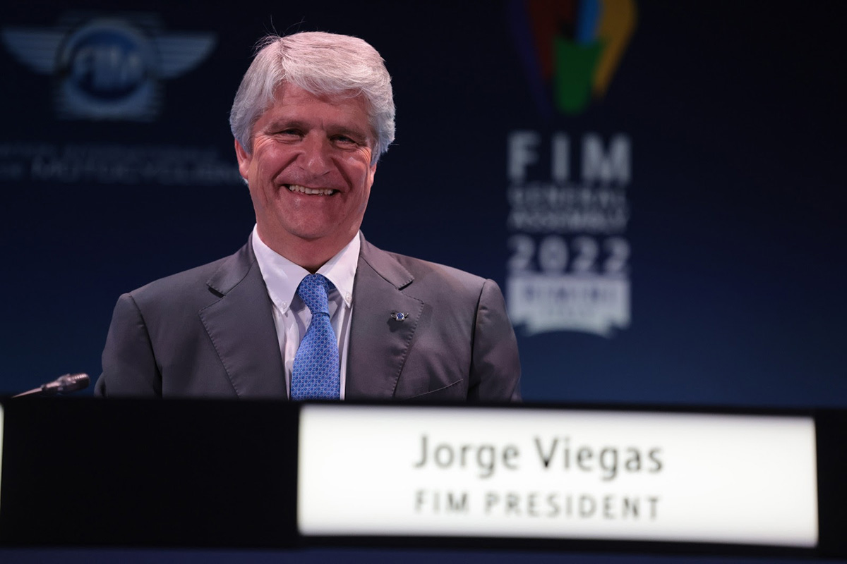 Jorge Viegas re-elected as FIM President for further four years