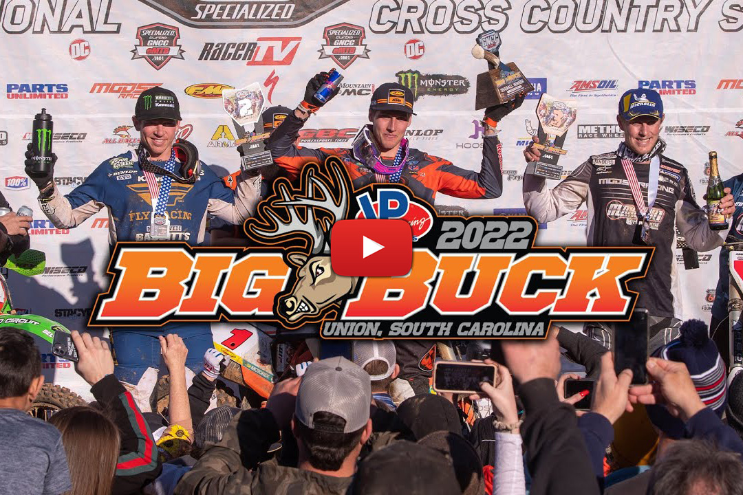 Big Buck GNCC video highlights – all classes, interviews and race action