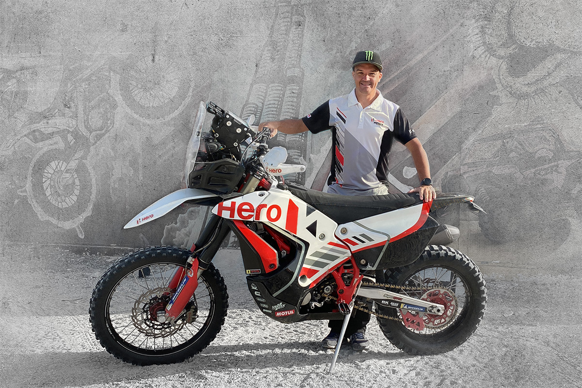 Ross Branch joins Hero Motosports Rally Team