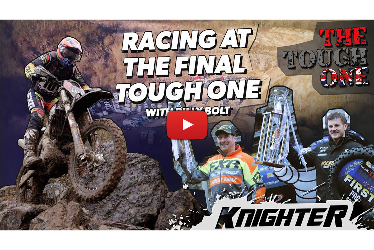 Behind the scenes at the Tough One Extreme Enduro with David Knight
